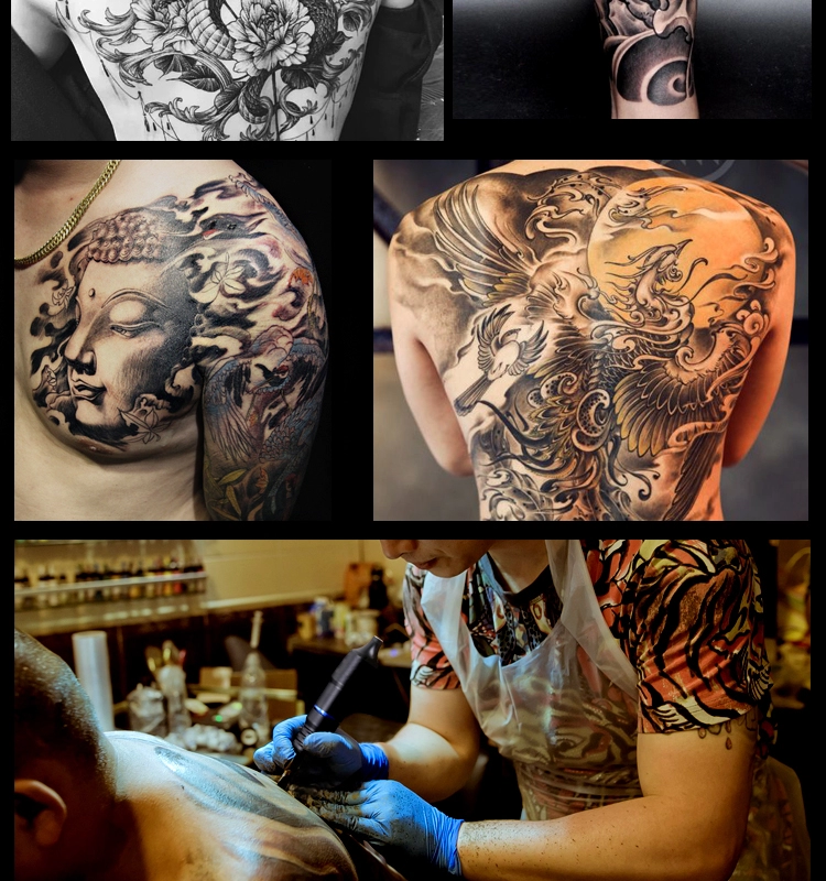 100% Original Spark tatouaj Zegwi manto tatouaj katouch