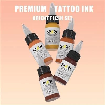 SPARK Pwofesyonèl Flesh Tone Ink Set