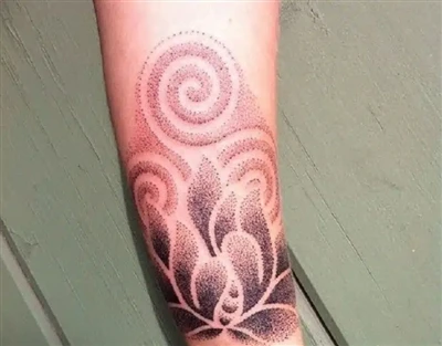 Ki sa ki se yon tatoo pointillism?