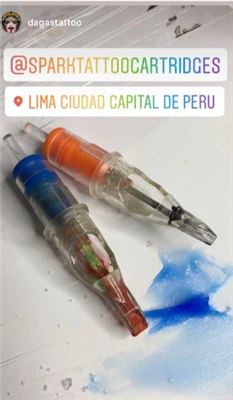 Dagas Tattoo Nan Perou toujou ap travay ansanm ak #sparkcartridges