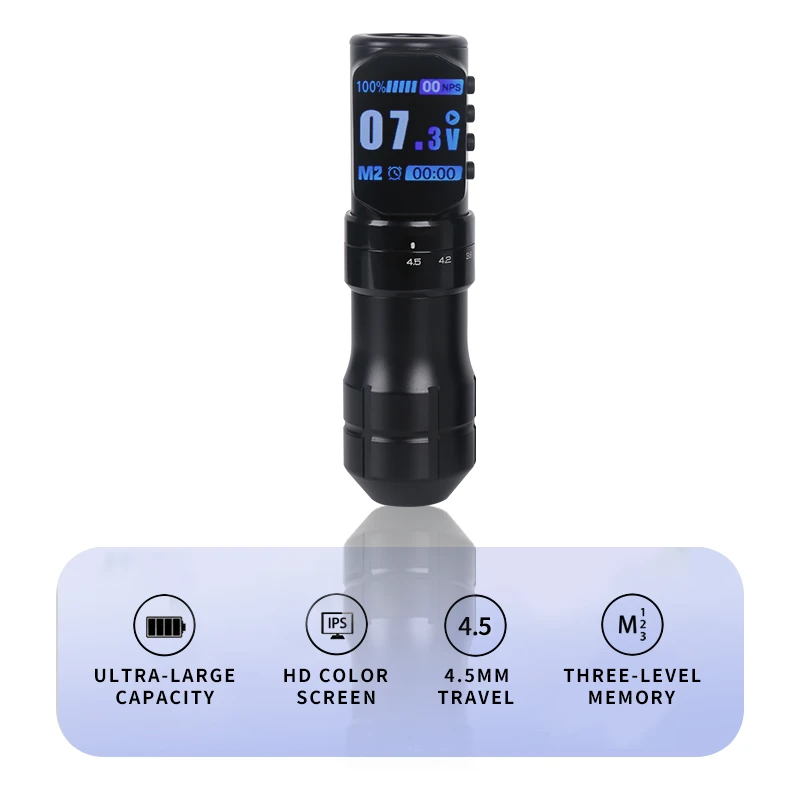 Professional Wireless Tattoo Pen With 2000mAh Japan Metal Motor Long Battery Life best