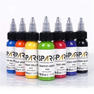 Premium High Quality Tattoo Ink 30 ML Pigman Customized Private Label Body Tattoo Ink