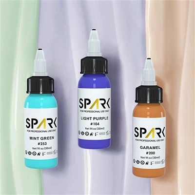 Premium Organic Tattoo lank pou pèmanan long -Direb vit koloran kalite siperyè mikwo pigman
