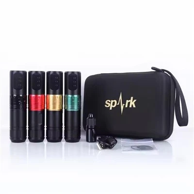 Etensèl faktori wholesale Customized reglabl konjesyon serebral 1600mAh batri tatoo zam san fil machin tatoo