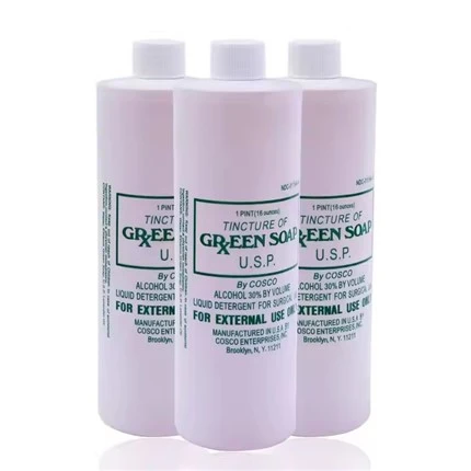 Esterilize tatoo vèt savon