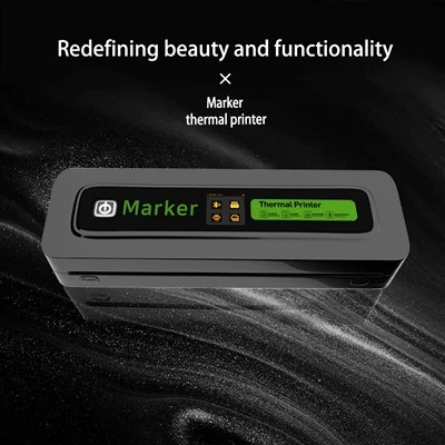 Ultim Bluetooth Thermal Wireless Stencil Printer pou Studio Studios