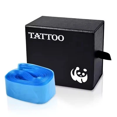Wholesale 125pcs jetab ble mikroblaj founiti tatoo clip manch kòd kouvri sak