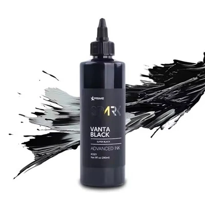 Wholesale 8 oz 240 ml Premium tatoo lank mete koutim koulè nwa òganik likid kalite siperyè ak karakteristik pèmanan