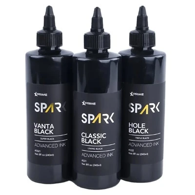Wholesale 8oz 240ml Premium Tattoo Ink mete koutim nwa òganik likid kalite siperyè fonksyon pèmanan