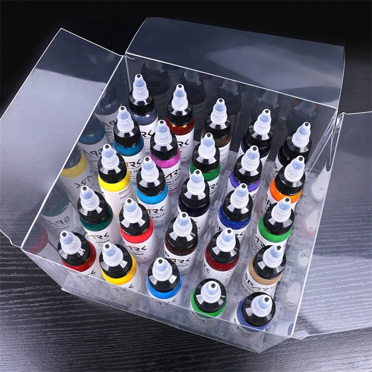 25 Koulè Set Leadfree Spark Tattoo Ink Nwa Tattoo Ink Tattoo Ink Nwa