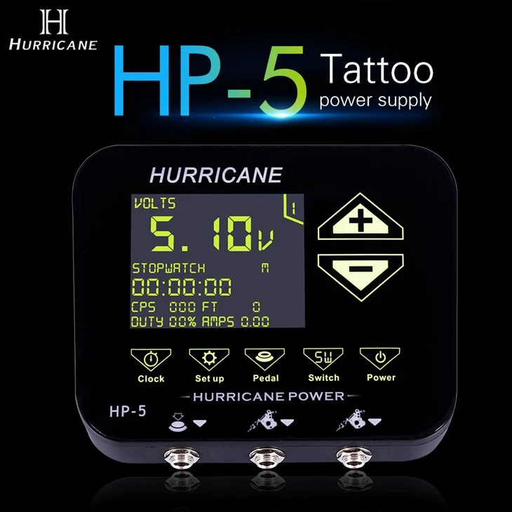 Men Touch Tattoo Power Supply Siklòn Tattoo Power Supply