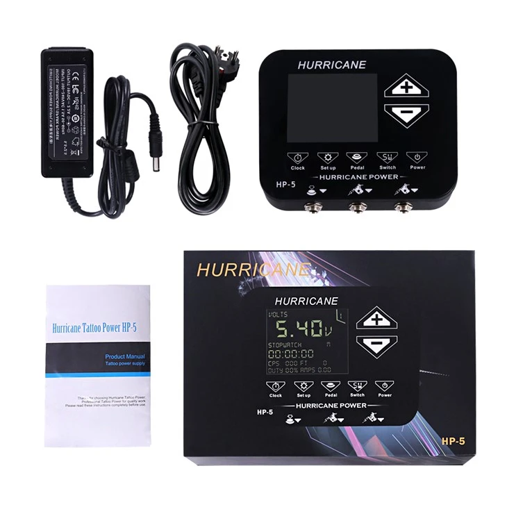 Siklòn LCD Touch Screen Tattoo Power Supplies