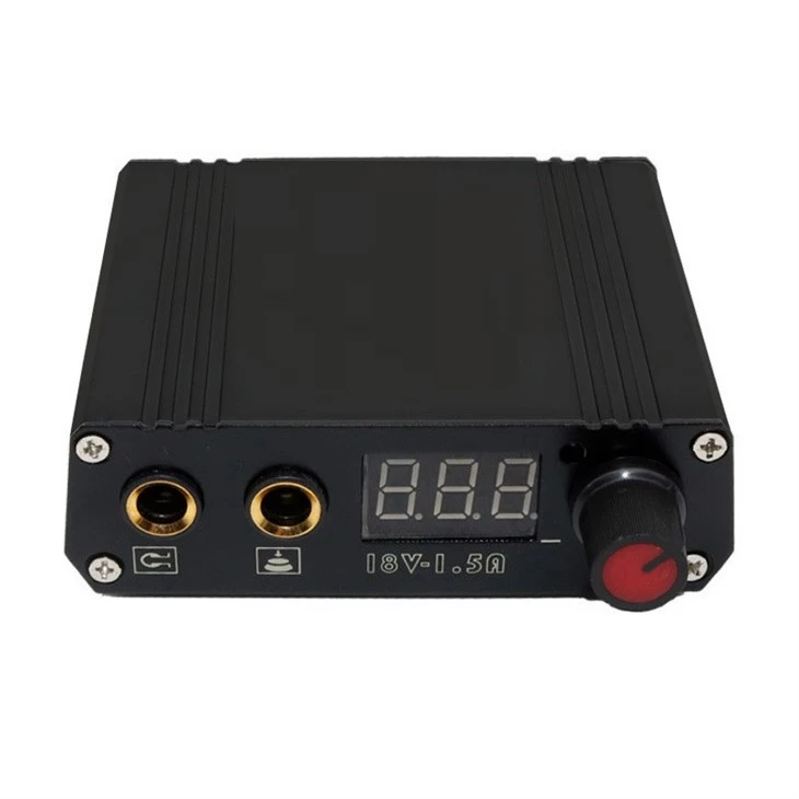 MINI Tattoo Power Supply Digital Tattoo pouvwa Aparèy