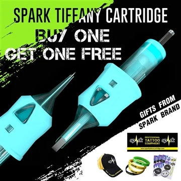 Spark Tiffany Tattoo Cartridges Round Liner