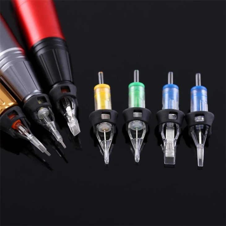 Nouvo Style Tattoo Machine Needles Tattoo Cartridge Round Zegwi pou Pwodwi pou Tattoo