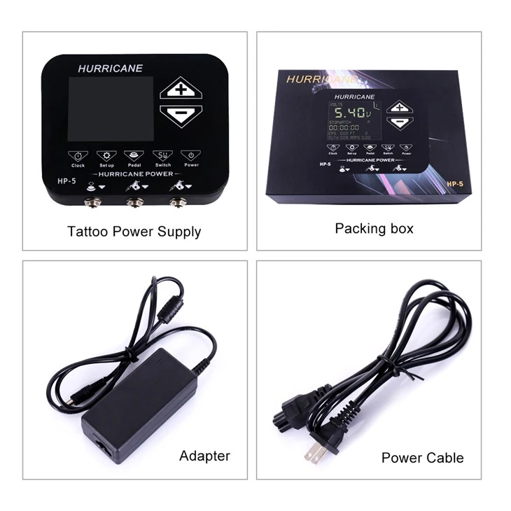 Portable Touch Ekran Tattoo Power Suply