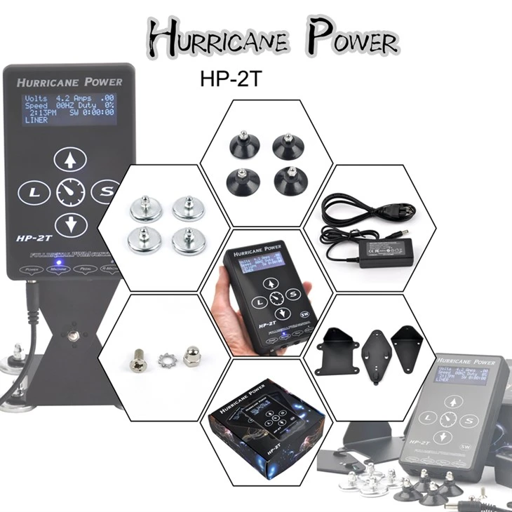 Power Tattoo Ouragan Men Touch Tattoo Power Supply