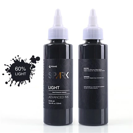 Mechanste-gratis Tattoo Ink Set Vegan White Wash Set Spark Tattoo Ink