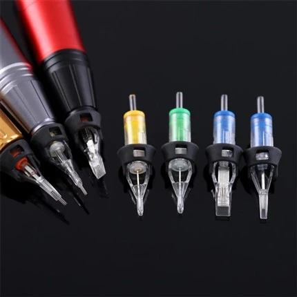 Nouvo Style Tattoo Machine Needles Tattoo Cartridge Round Zegwi pou Pwodwi pou Tattoo