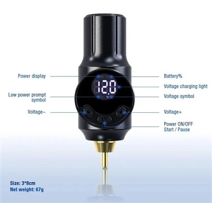 RCA MINI Tattoo Battery Wireless Tattoo Power Suply