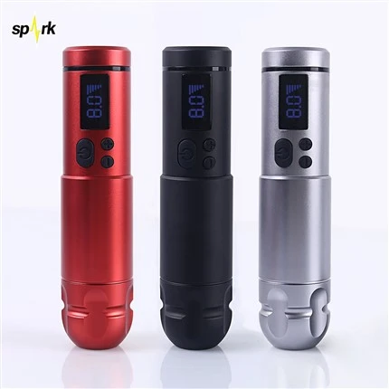 Spark Pwofesyonèl Wireless Tattoo Machine Pen