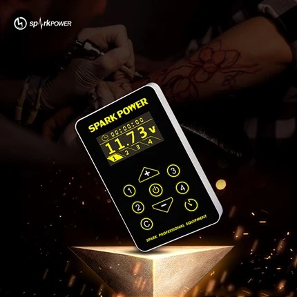 Adaptab Tattoo Power Supply pou machin Tattoo