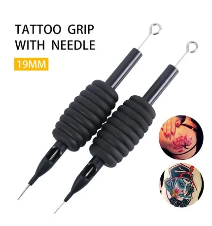 Esterilize Tattoo Tib 25mm jetab plastik Tattoo Grips