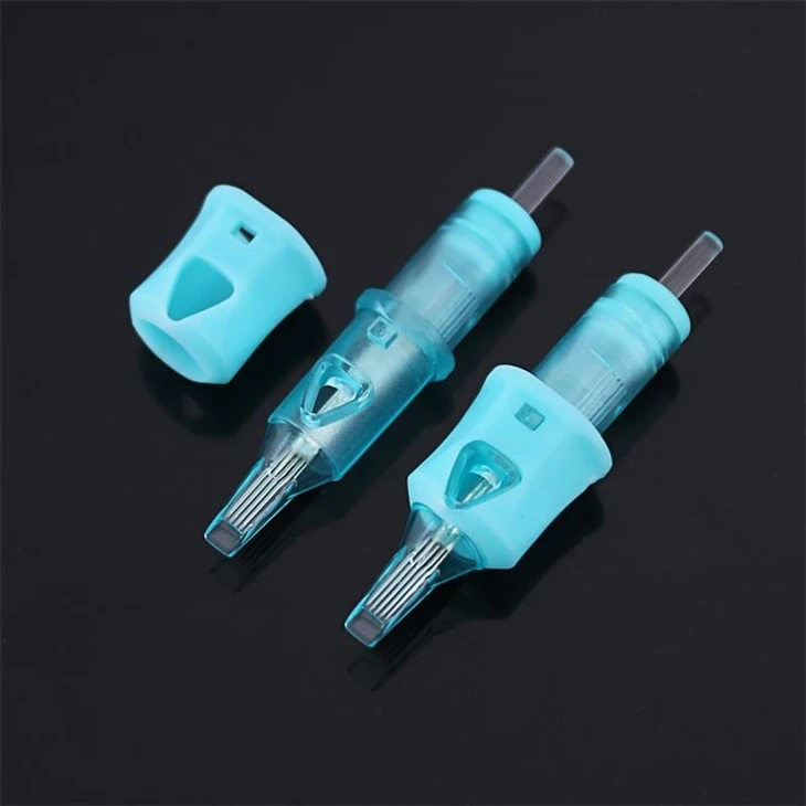 Inivèsèl Tattoo Needle Cartridge Tattoo Cartridge Round Needle Pou Pwovizyon pou Tattoo