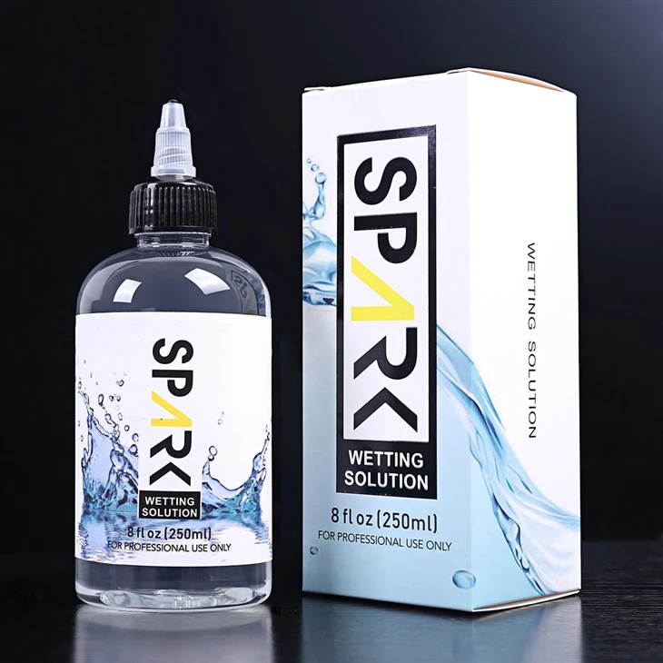 Original 240ML 8OZ Spark Tattoo mouillage solisyon Spark Tattoo Melanje solisyon Spark Tattoo lank